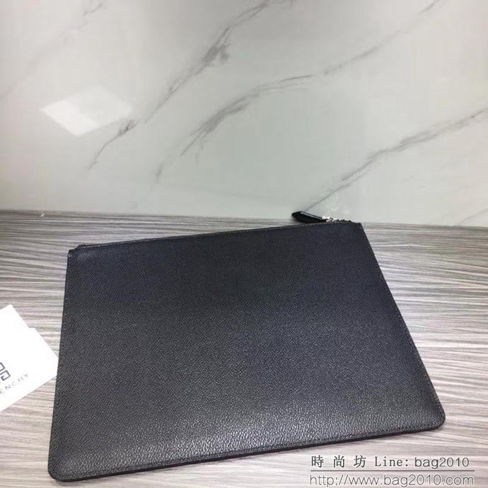 GlVENCHY紀梵希 2018最新 熱賣款式 專櫃品質 頂級進口牛皮 原版五金 拉鏈手包 091888  tsg1101